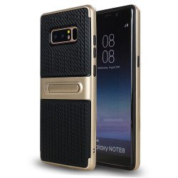 Galaxy Note 8 Slim Fit Kickstand Hybrid Case (Champagne Gold)